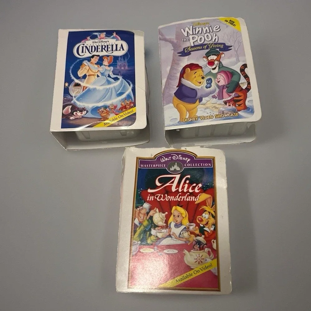 McDonald's Happy Meal Toys 2 Figures Disney Masterpiece 1995/2000 Winnie Pooh